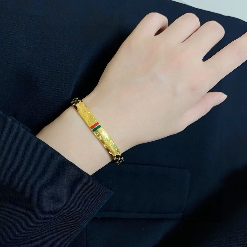 Premium Gold-Plated Designer Inspired Bracelet